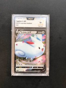 Carte gradée Togekiss V version Japonaise PCA 10