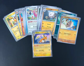 Lot de 30 cartes Pokémon neuves série Destinées de Paldea